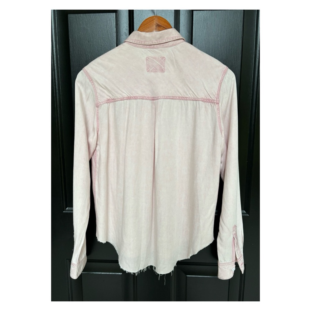 Nwot Rails Buttondown Top In Dusty Rose Size Small - image 4